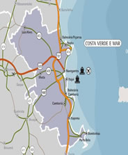 Mapa Costa Verde
