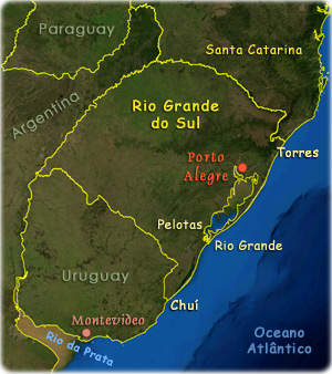 Mapa Rio Grande do Sul